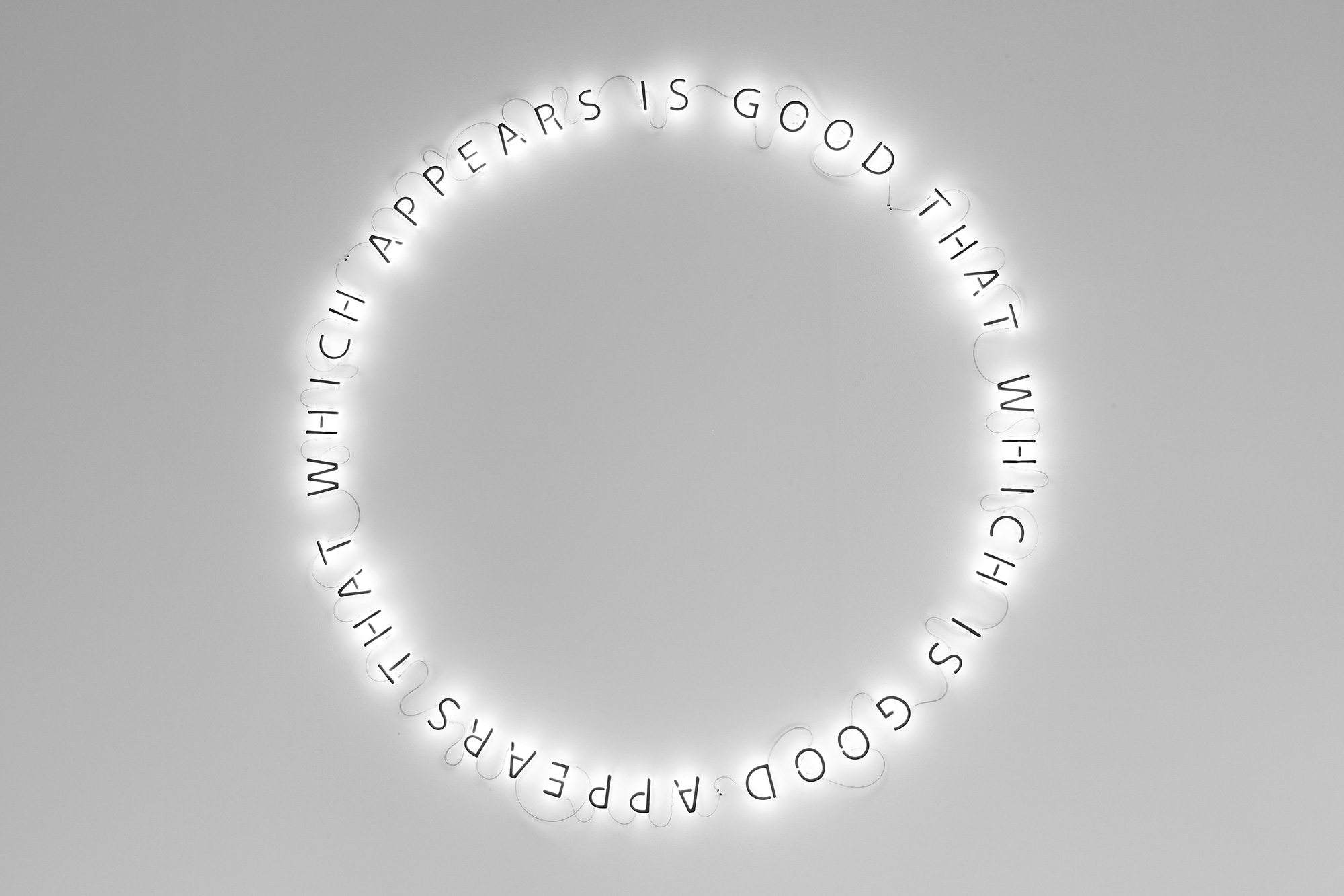 FAMED, Untitled [That Which Appears Is Good That Which Is Good Appears]